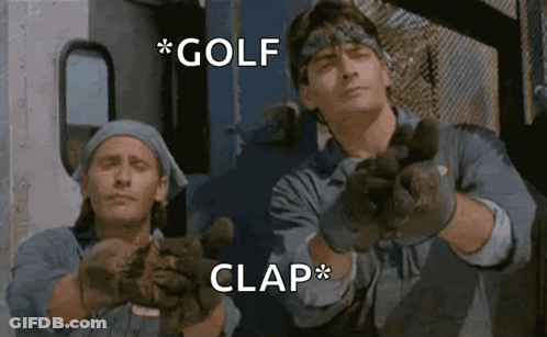 Men Standing Next To Each Other GIF