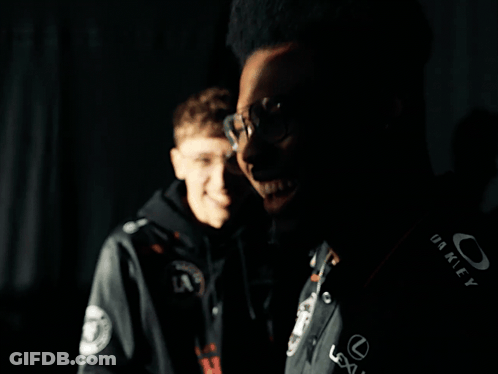 Men Standing Next To Each Other GIF