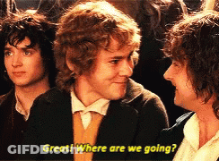 Men Talking Great Where Are We Going GIF