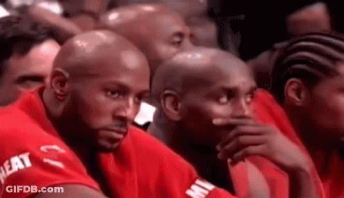 Men Watching Game In Stadium GIF