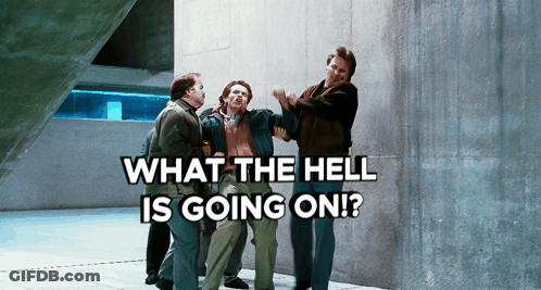 Men What The Hell Is Going On GIF