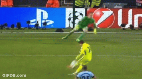 Men With Mustache And Number 26 Jersey GIF
