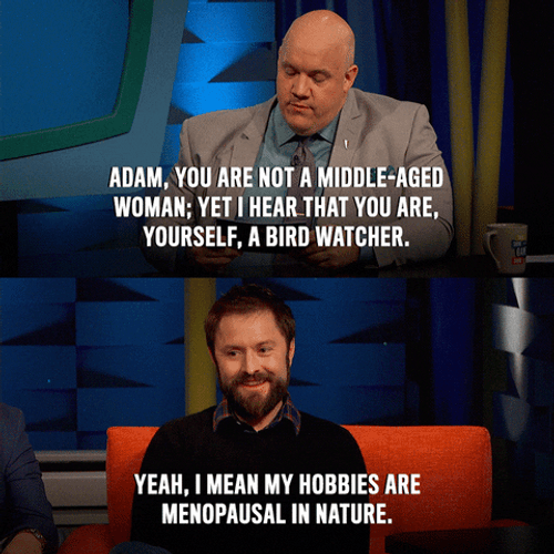 Menopause Hobbies Talk Show GIF