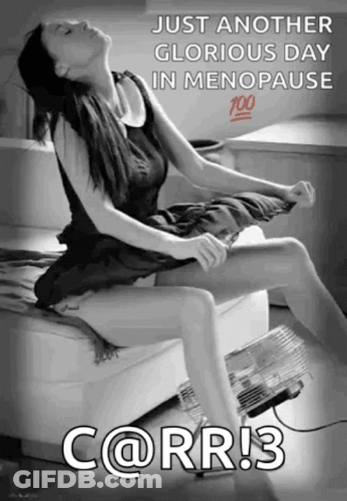 Menopause Struggles Meme GIF
