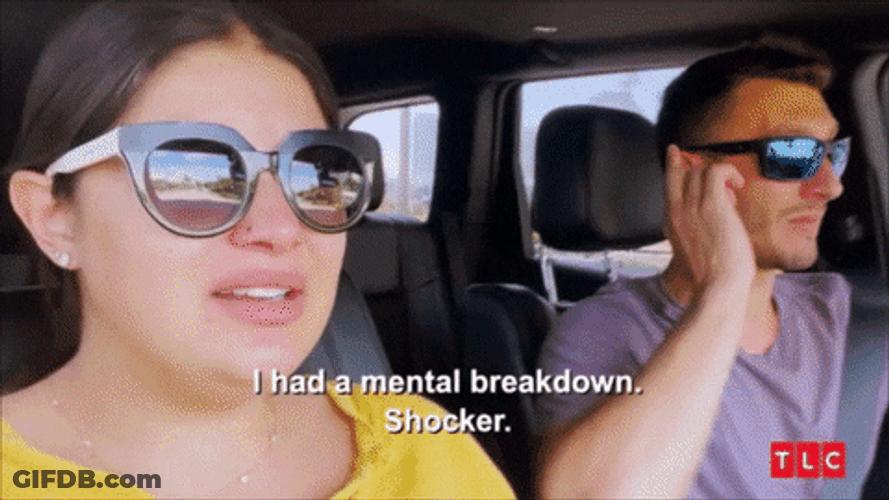 Mental Breakdown Shocker Talk GIF