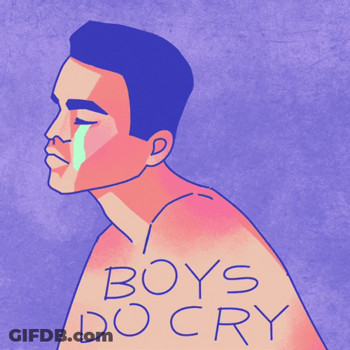 Mental Health Man Crying GIF