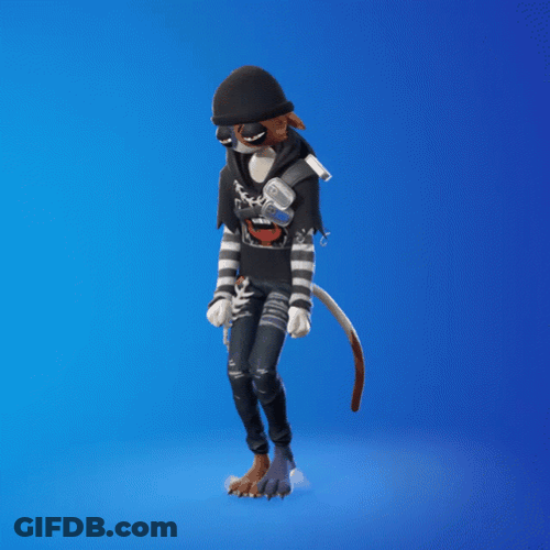 Meow Skulls Fortnite Griddy GIF