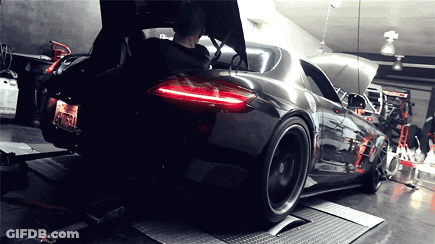 Mercedes AMG Turbo GIF