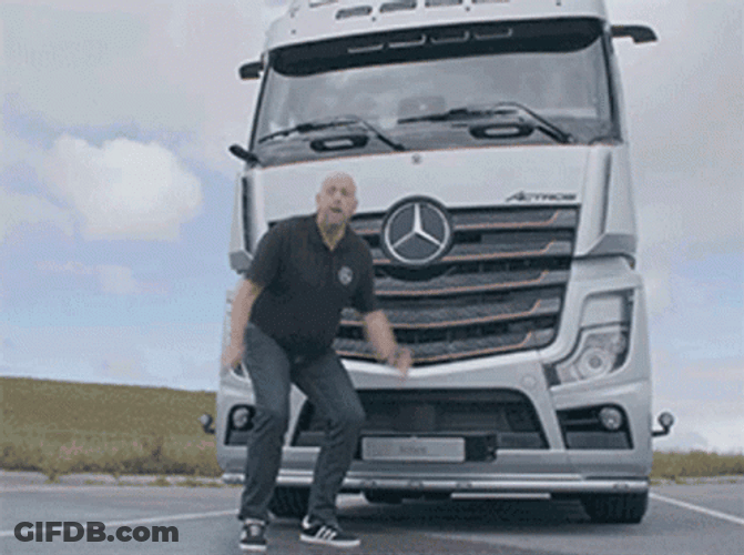 Mercedes-Benz Actros AMG GIF
