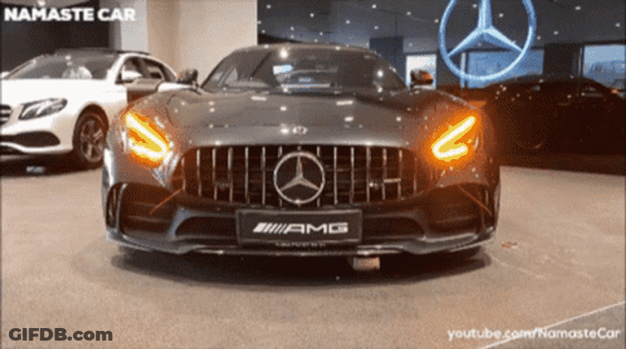 Mercedes-Benz AMG GT R GIF