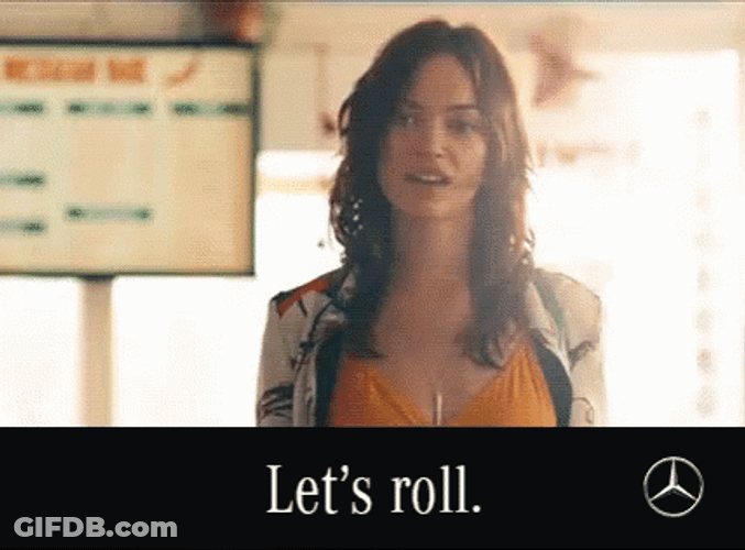 Mercedes Benz Lets Roll GIF