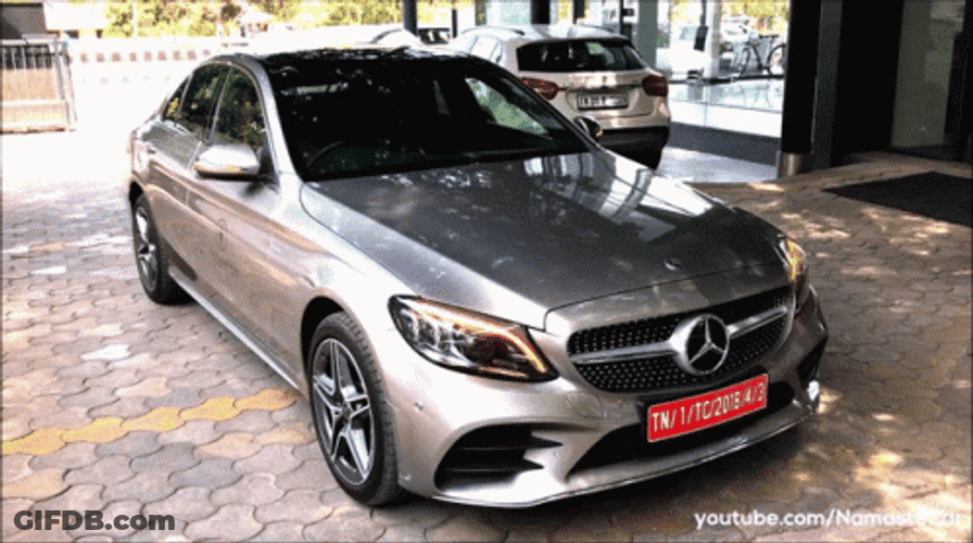 Mercedes C-Class AMG Line GIF
