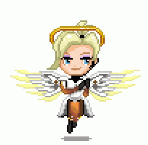 Mercy On Me Animated Angel GIF