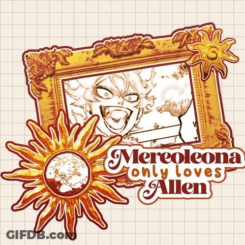 Mereoleona Only Loves Allen Poster GIF