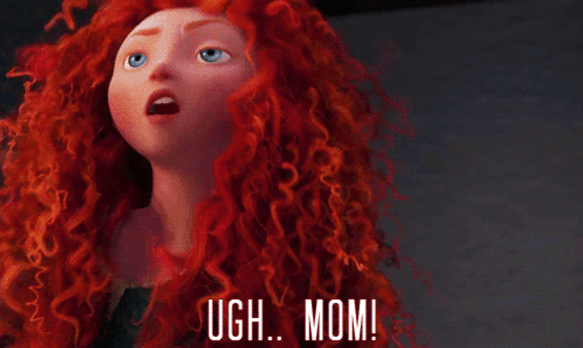 Merida Call Her Mom GIF