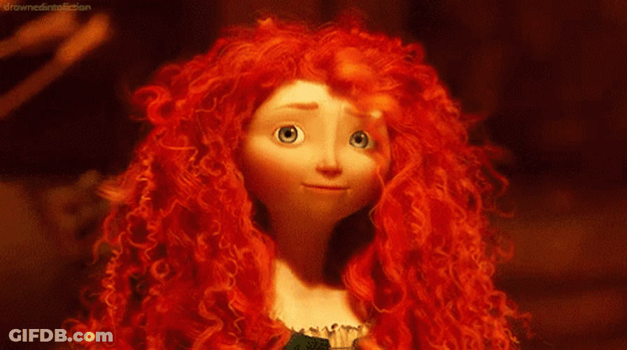 Merida Get's Emotional GIF