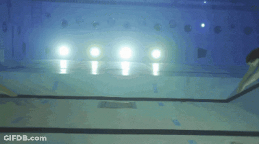 Mermaid Pool Tricks GIF