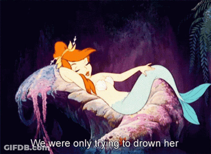 Mermaid Relax GIF