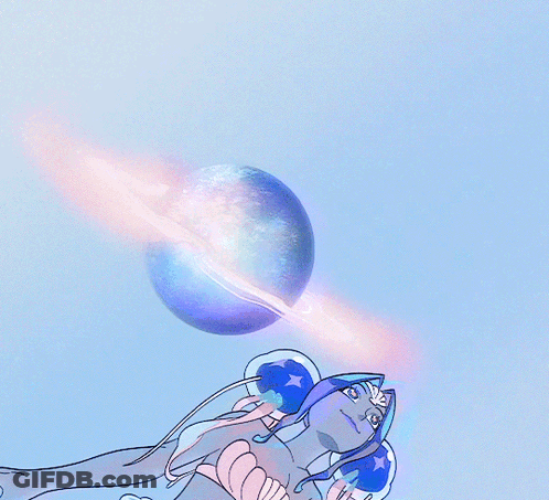 Mermaid With Blue Tail GIF