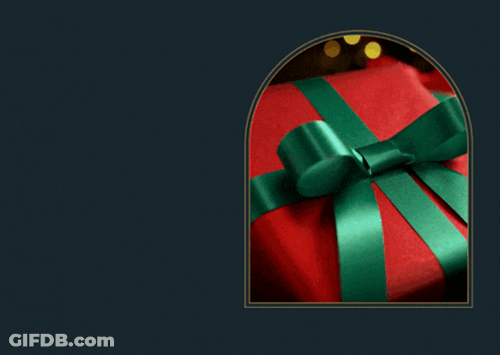 Merry Christmas And A Happy New Year Wishes GIF