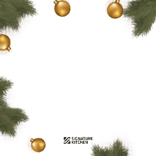 Merry Christmas And Happy New Year Gold Gifts Balls GIF