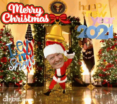 Merry Christmas And Happy New Year Santa Claus GIF