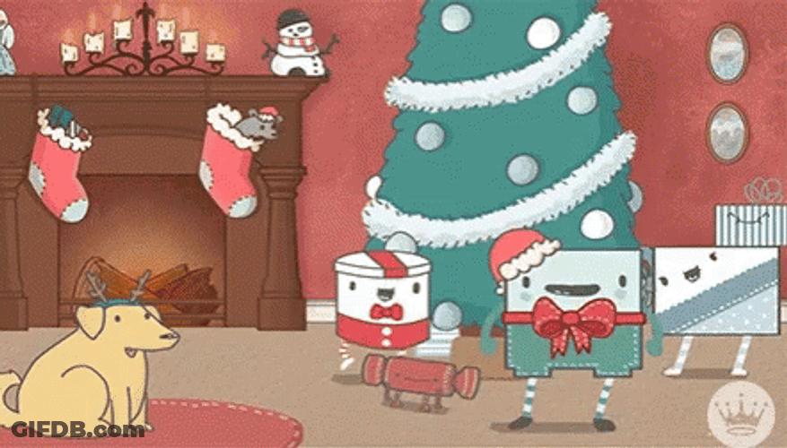 Merry Christmas Animated Hallmark GIF