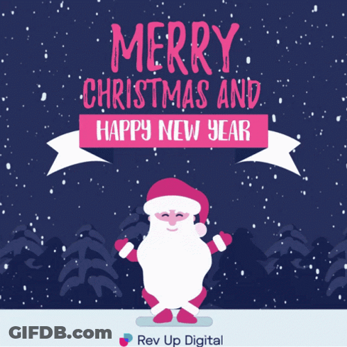 Merry Christmas Animated Posters GIF