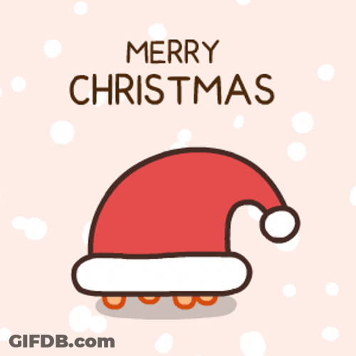 Merry Christmas Elf Cute Dinosaur GIF