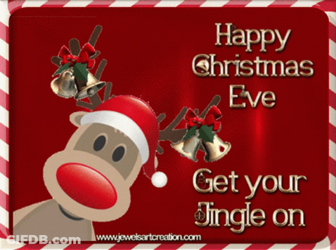Merry Christmas Eve Get Your Jingle GIF
