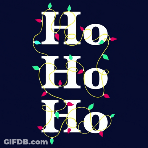 Merry Christmas Eve Ho Ho Ho GIF