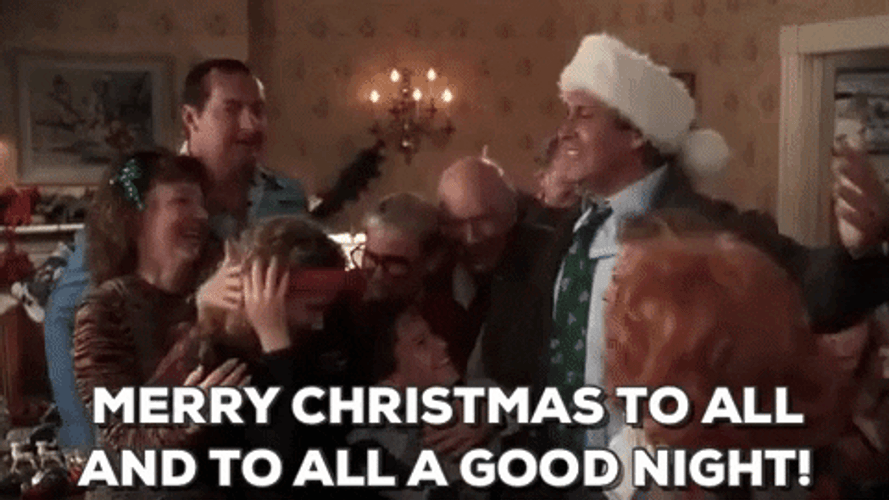 Merry Christmas Eve To All Goodnight GIF