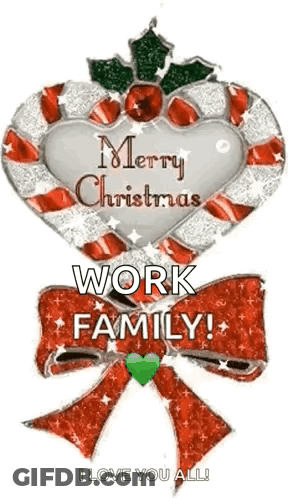 Merry Christmas Family Greeting Card GIF