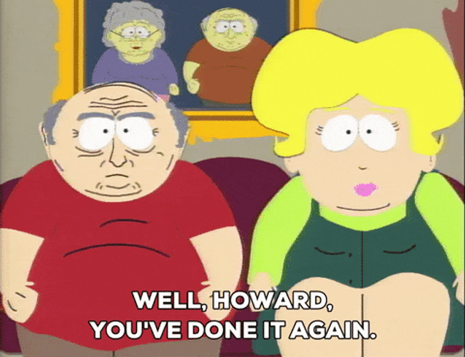 Merry Christmas Family Ruined South Park GIF