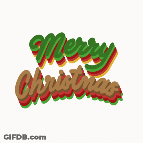 Merry Christmas Funky Greetings GIF