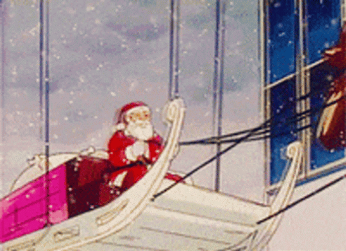 Merry Christmas Funny Tuxedo Mask Dressed As Santa GIF