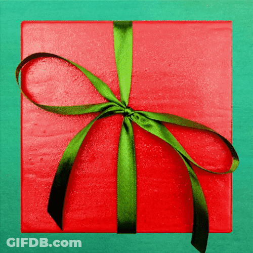 Merry Christmas Greetings Gift GIF