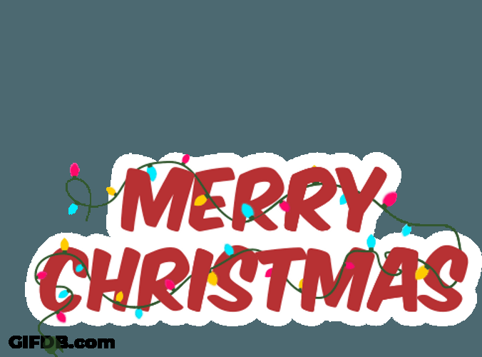 Merry Christmas Greetings GIF