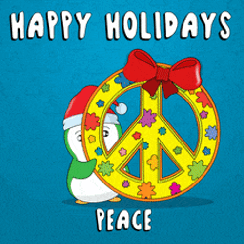 Merry Christmas Happy Holidays GIF