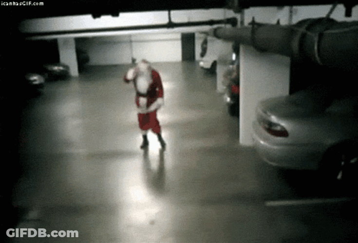 Merry Christmas Meme Drunk Santa GIF