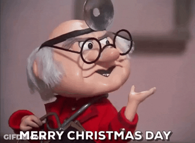 Merry Christmas Meme Stop Motion GIF