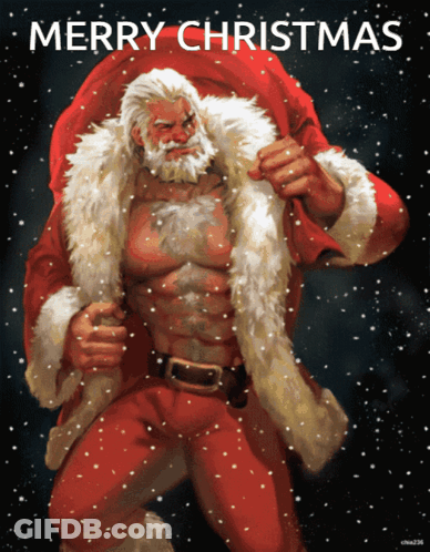 Merry Christmas Santa Claus GIF