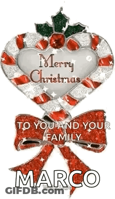 Merry Christmas To You And Your Family Marco William GIF