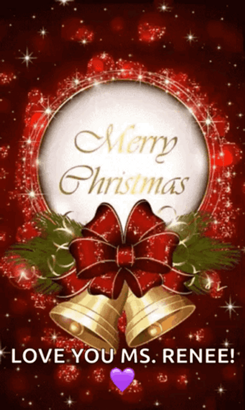 Merry Christmas Wednesday Love You Rene GIF