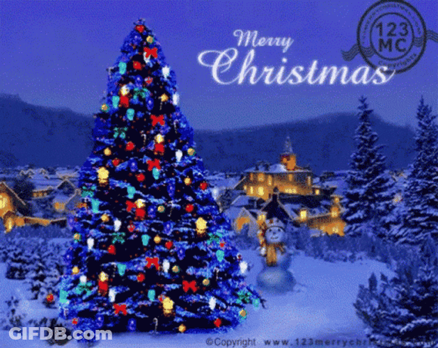 Merry Christmas Wishes GIF