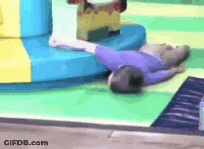 Merry Go Round Dragging Kid GIF