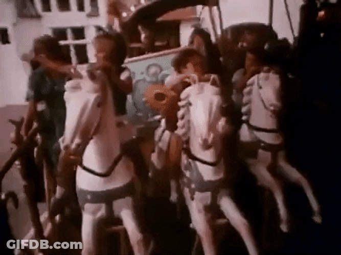Merry Go Round Old Times GIF