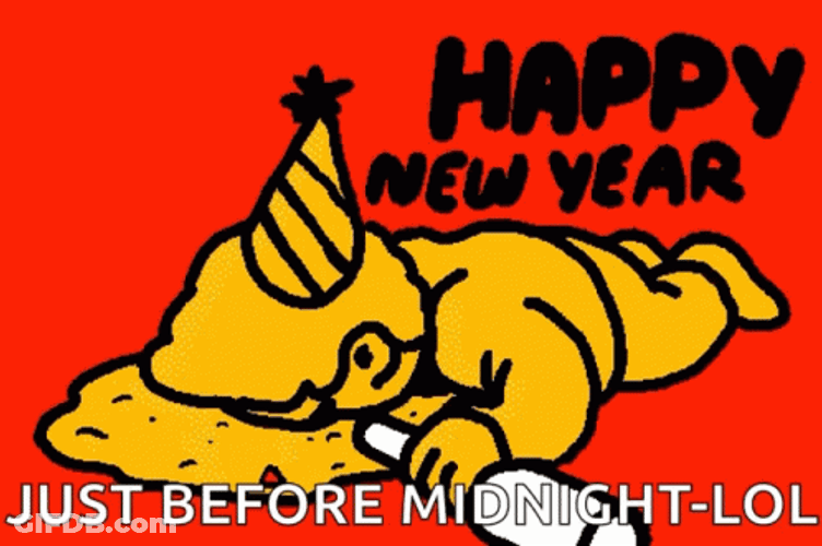 Merry New Year GIF