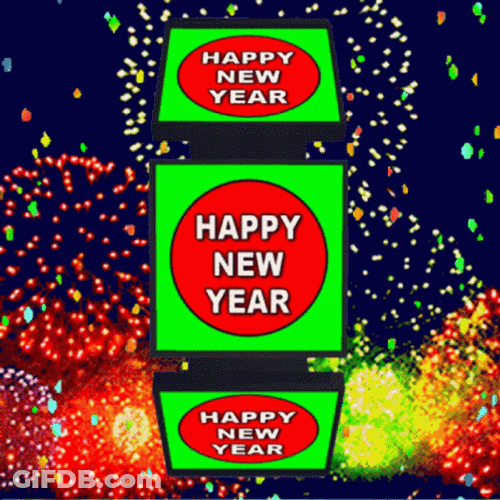 Merry New Year GIF