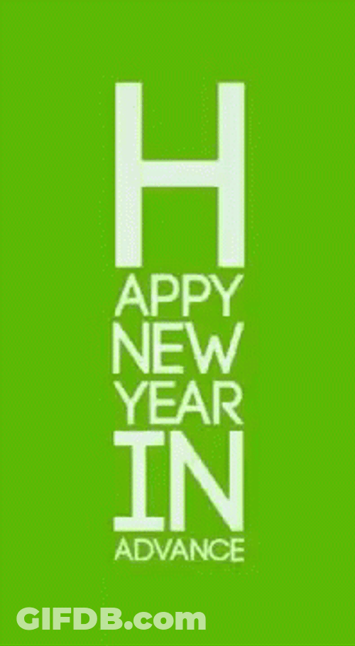 Merry New Year GIF